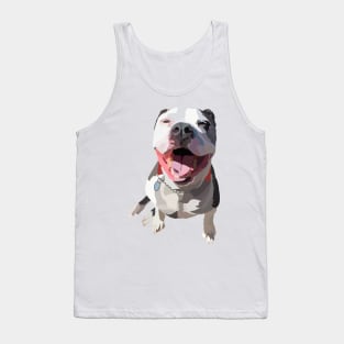 Happy pit bull Tank Top